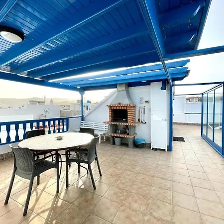 公寓 Timanfaya Apartment, Wifi, Sea Views,punta Mujeres *